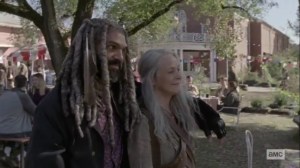 The Calm Before- Ezekiel and Carol happy to see Henry with a girl- AMC, The Walking Dead