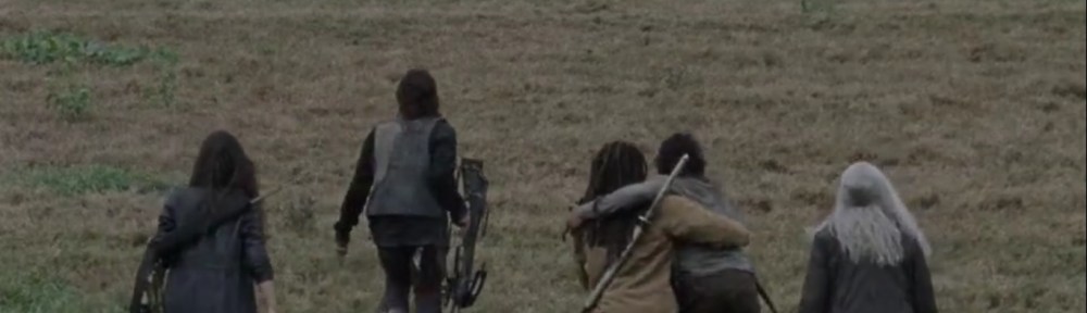 The Calm Before- Finding the border wall- AMC, The Walking Dead