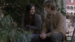 The Calm Before- Henry talks with Lydia at the fair- AMC, The Walking Dead