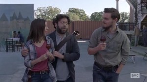 The Calm Before- Luke and Alden talk with Enid about singing at the fair- AMC, The Walking Dead