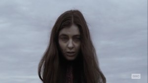 The Calm Before- Tara's head on a spike- AMC, The Walking Dead