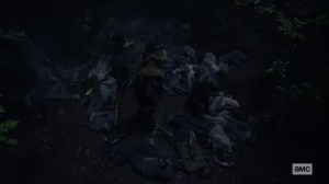 The Calm Before- Yumiko, Carol, Michonne, and Daryl take on walkers- AMC, The Walking Dead