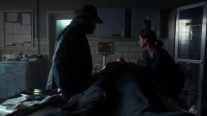 The Trial of Jim Gordon- Leslie tells Harvey that Jim is stable- Fox, Gotham