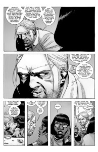 The Walking Dead #189- Eugene tells Stephanie about how Rick helped him to stop running