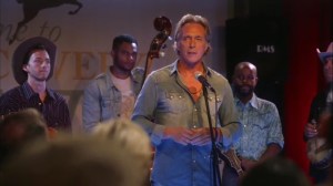 Discovery Weekend- Felix Wade, played by William Fichtner, addresses the crowd- Veep, HBO