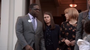 Iowa- Catherine tells Richard that he can't keep working on two campaigns- HBO, Veep