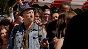 Pledge- Mike asks Selina a question- Veep, HBO