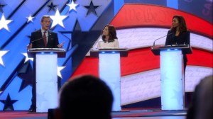 Pledge- Tom James brings up Talbot murdering her boyfriend- Veep, HBO