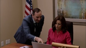 South Carolina- Gary tells Selina that the faith based initiative raised 25 million- Veep, HBO