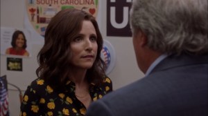 South Carolina- Selina realizes that China is trying to influence the election- Veep, HBO