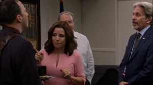 Super Tuesday- Gary tells Selina how he spent the faith based initiative money- Veep, HBO