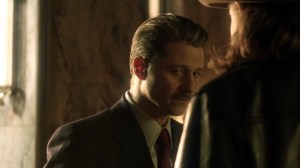 The Beginning- Jim Gordon with his mustache- Gotham, Fox
