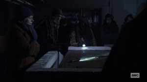 The Storm- Council proposes cutting through Alpha's border- AMC, The Walking Dead