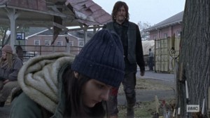 The Storm- Daryl gives Lydia some food- AMC, The Walking Dead