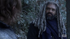 The Storm- Ezekiel speaks with Daryl- AMC, The Walking Dead
