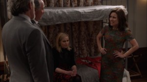 Oslo- Ben and Kent inform Selina that the White House refuses to aid her- Veep, HBO
