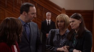 Oslo- Catherine tells Selina that she wants to get married at the embassy- Veep, HBO