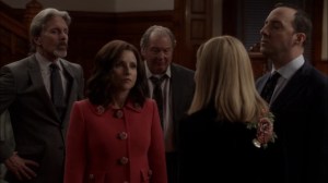 Oslo- Minna proposes that Selina request asylum at the Finnish Embassy- Veep, HBO