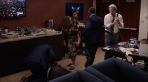 Veep- Ben collapses on the floor- HBO