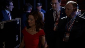 Veep- Furlong tells Selina that someone has to go down for the Meyer Fund issue- HBO