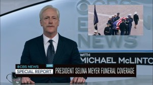 Veep- Mike covers Selina Meyer's funeral- HBO