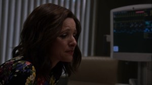 Veep- Selina cries as she speaks with Ben- HBO