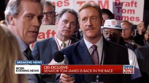 Veep- Tom James un-suspends his presidential campaign- HBO