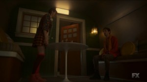 Chapter 20- Switch warns David about Division Three approaching- Legion, FX