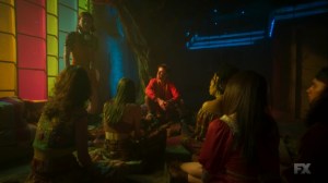 Chapter 23- Switch explains the time demons to David and the others- Legion, FX