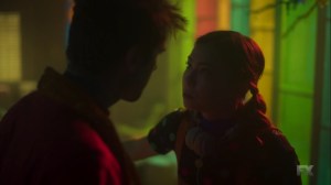 Chapter 23- Switch tells David that they're going to anger the time demons- Legion, FX