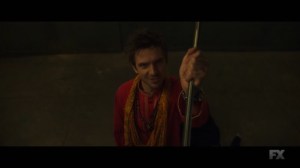 Chapter 24- David regains control of his body and stops Kerry's blade- Legion, FX