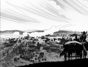 The Walking Dead #193- Carl and Lydia arrive at the Western Front