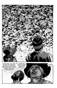 The Walking Dead #193- Carl and Lydia watch the birds in the sky