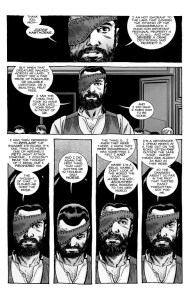 The Walking Dead #193- Carl states his case to Michonne