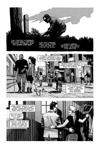 The Walking Dead #193- Negan, Princess, Mercer, and Sophia as Carl tells the story of Rick Grimes