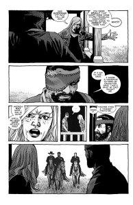 The Walking Dead #193- Sophia chews out Carl for killing Hershel's roamers