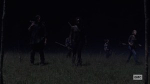 Ghosts- Approaching Alpha's border- AMC, The Walking Dead