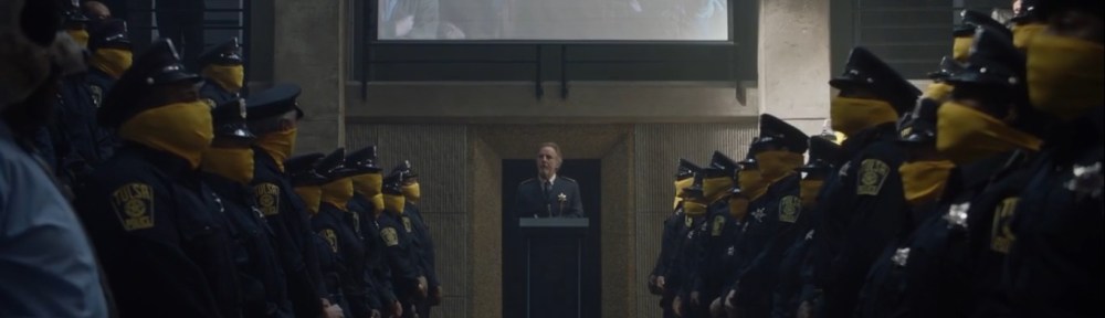 It's Summer and We're Running Out of Ice- Officers at attention- HBO, Watchmen