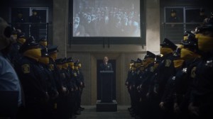 It's Summer and We're Running Out of Ice- Officers at attention- HBO, Watchmen