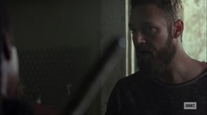 Lines We Cross- Aaron is cautious about the Whisperers- AMC, The Walking Dead