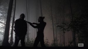 Lines We Cross- Magna decapitates a walker- AMC, The Walking Dead