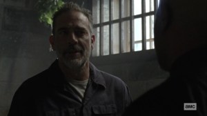 Lines We Cross- Negan talks with Gabriel about security- AMC, The Walking Dead