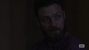 Silence the Whisperers- Aaron debates whether to kill Negan or keep him alive- AMC,, The Walking Dead