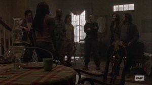 Silence the Whisperers- Michonne tells a team at Hilltop that she's headed to Oceanside- AMC, The Walking Dead