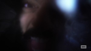 Silence the Whisperers- Siddiq plunges his head into water- AMC, The Walking Dead