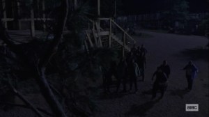 Silence the Whisperers- Tree falls at Hilltop- AMC, The Walking Dead
