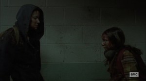 We Are the End of the World- Alpha chastises Lydia- AMC, The Walking Dead