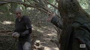 We Are the End of the World- Alpha still has Lydia's stuffed bunny- AMC, The Walking Dead