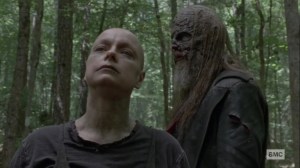 We Are the End of the World- Alpha tells Beta that she feels calm- AMC, The Walking Dead