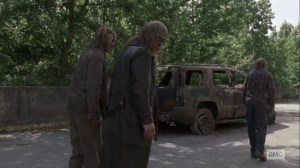 We Are the End of the World- Beta signs to one of the Whisperers- AMC, The Walking Dead
